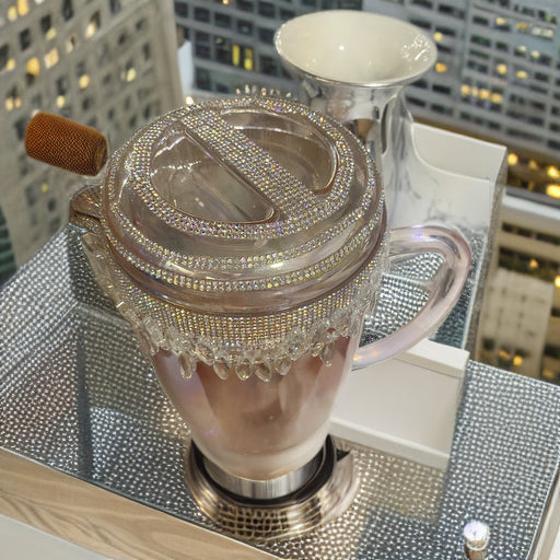 Custom Blinged Out Pitcher Cup Set