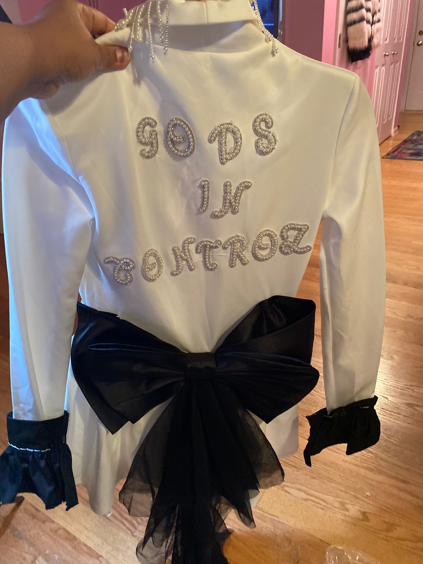 School Girl Dress Black & White