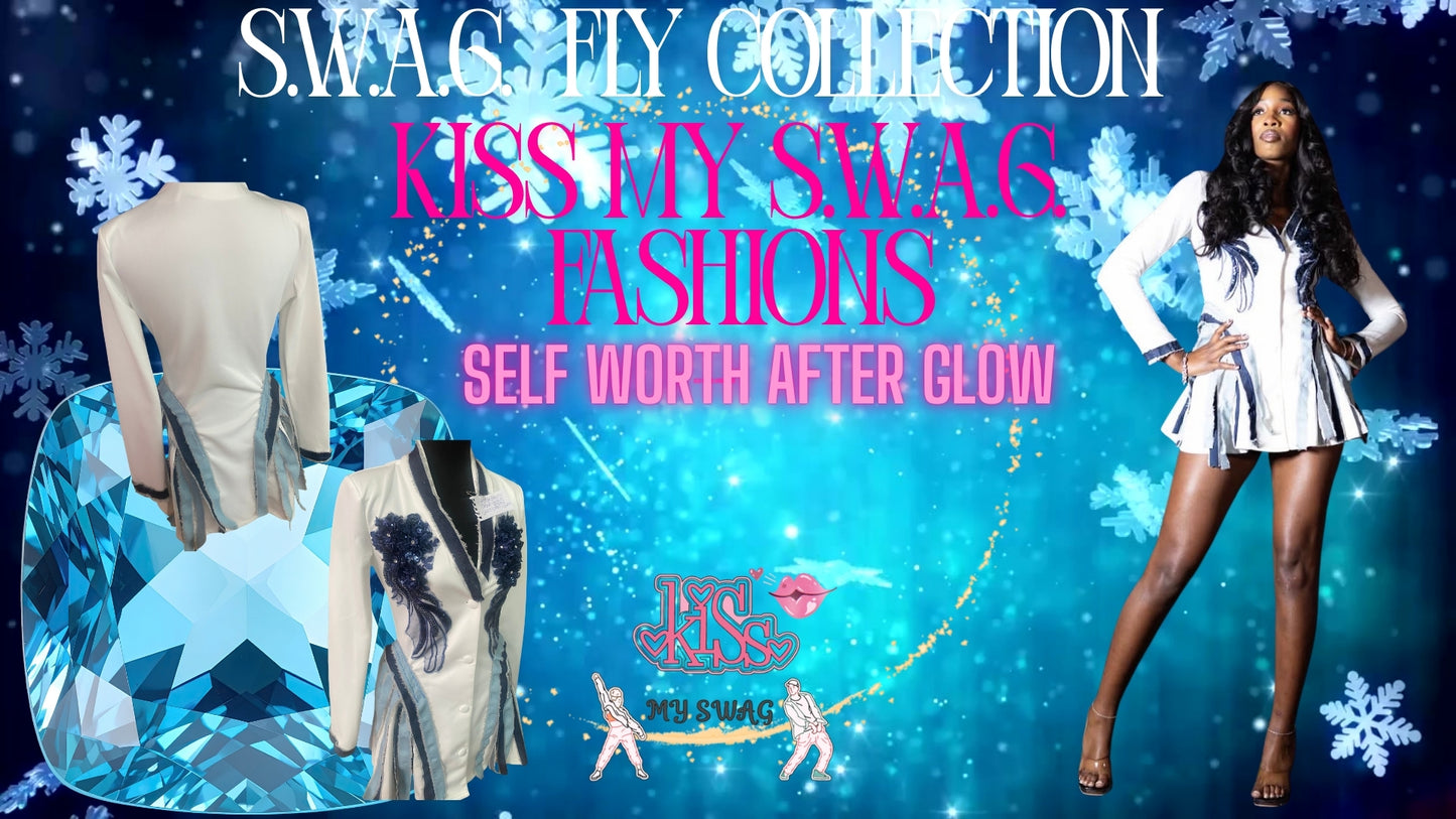 School Girl Dress Blue Jean