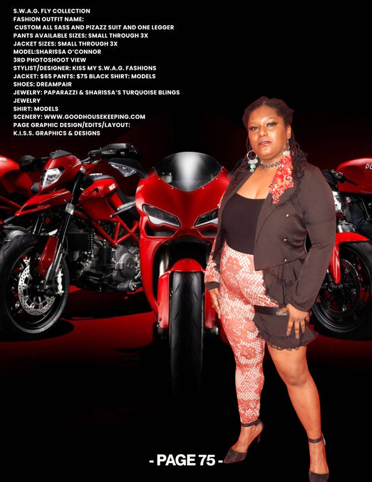 S.W.A.G. FLY 1 LEG UP PIZAZZ SET