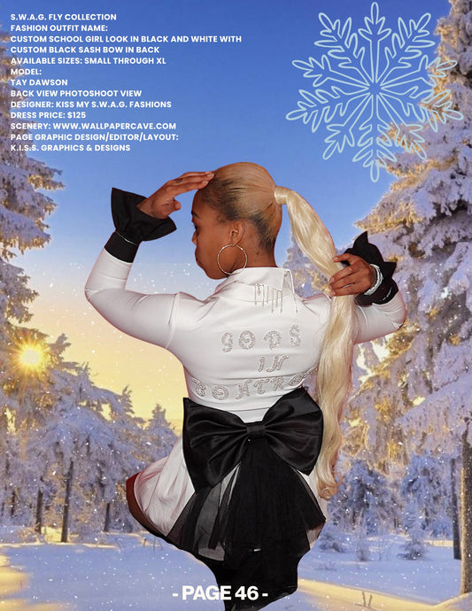 TOO COOL FOR SCHOOL SCHOOL GIRL DRESS (Copy)